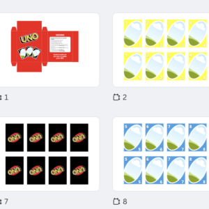 Cartas del UNO – Editable en Canva (A4)